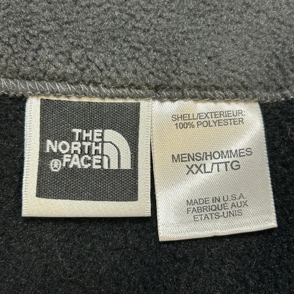Vintage The North Face Denali Fleece Vest Mens XXL Black Made in USA PSIA 2004